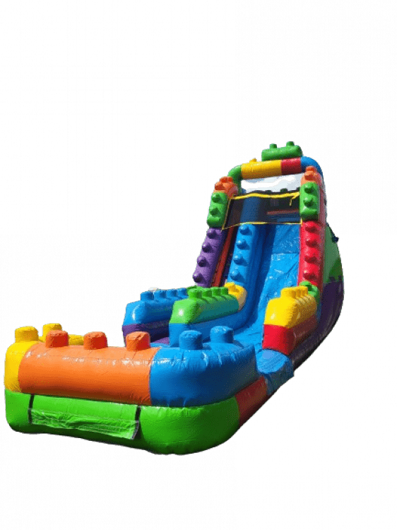 Lego Blocks Water Slide 20ft