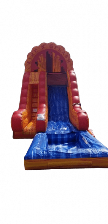 Fire and Splash Water Slide 18ft