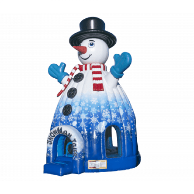 Giant Snowman Bounce House