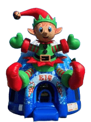 Giant Elf Bounce House