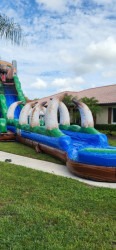 jurassic Rush 3 Jurassic Falls Water Slide 25ft SL