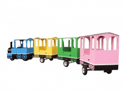 Trackless Train (4 Cars)