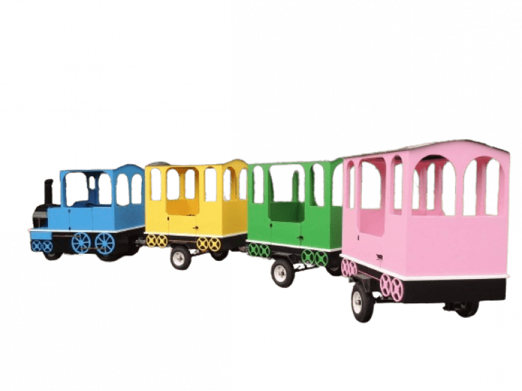 Trackless Train (4 Cars)