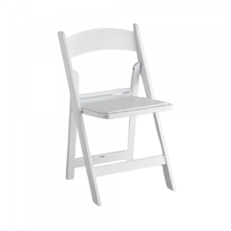 White Padded Chairs