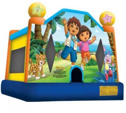 Deluxe Dora/Diego Bounce House