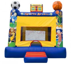 2 in 1 Sports Arena Bounce House