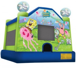 Deluxe Sponge Bob Bounce House