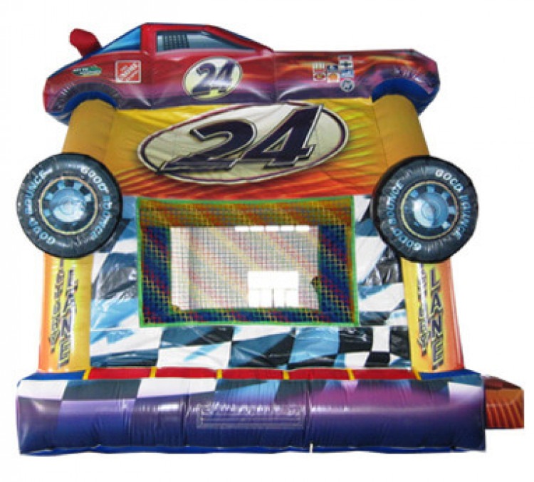 Deluxe Race Car Bounce House