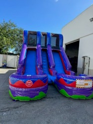 purple plunge 2 1704378430 Purple Plunge Water Slide 18ft DL