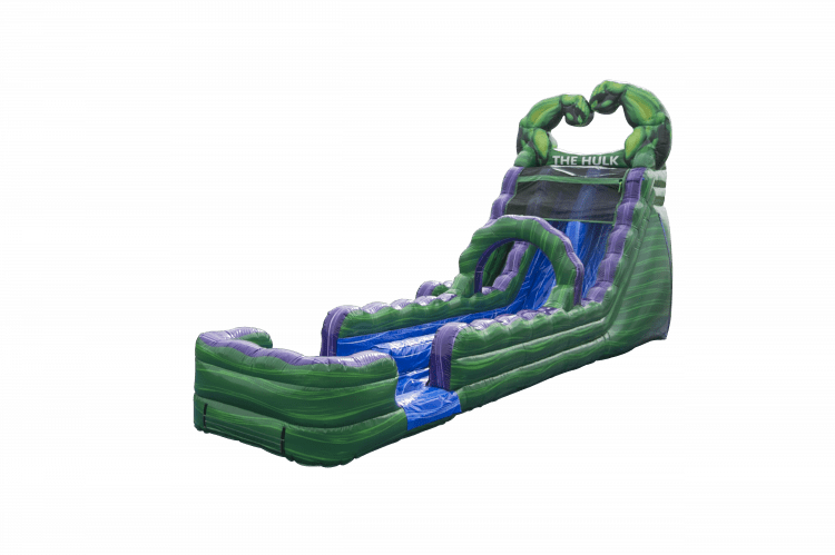 Little Hulk Water Slide 22ft DL