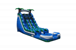 Blue Water Falls Water Slide 25ft DL